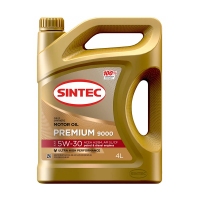 SINTEC Premium 9000 5W30 SL/CF A3/B4, 4л 600103
