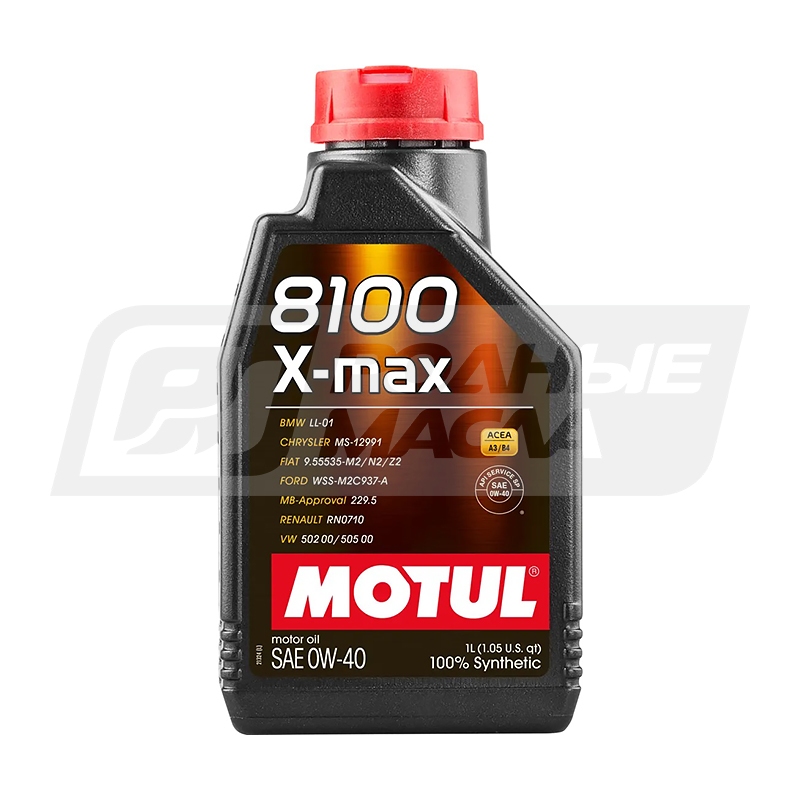 MOTUL 8100 X-Max 0W40, 1л 104531